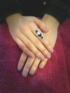 shellac natural nails